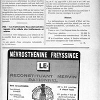 2380 - Page LI-2335 - Correspondance. Fiscalité. Comment doit être déterminée la valeur locative servant de base à la patente / Les traitements fixes doivent être imposés à la cédule des traitements et salaires