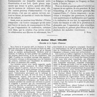 2401 - Page 2356 - Propos du jour. Les quartiers réservés au Maroc. La campagne de l’Union temporaire contre la Prostitution réglementée et la Traite des femmes [J. Noir] / Le docteur Albert Veillard [J. Noir]