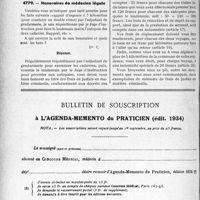 2447 - Page 2402-LVIII - Correspondance. Questions médico-militaires. Retraite du combattant / Divers. Honoraires de médecine légale