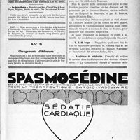 2452 - Page VII-2407 - Renseignement / Dernières nouvelles. Une victime de la science : Le Docteur Jean / V. E. M. belge / Académie de médecine