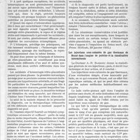 2476 - Page 2431 - Partie scientifique. L’actualité scientifique. La Presse. Les hémorragies et apoplexies utéro-placentaires [(La Presse Médicale, 28 janvier 1933)] / Les injections sous-cutanées de gaz thermaux de Royat dans l’angine de poitrine et la claudication [(La Presse thermale climatique, 1er février 1933)]