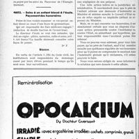 2505 - Page 2460-LVI - Correspondance. Divers. Honoraires de médecine légale. Autopsie / Soins à un enfant blessé à l’école. Payement des honoraires