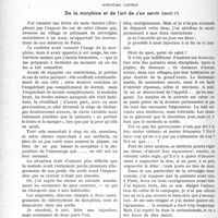 2527 - Page 2482 - Partie scientifique. Travaux originaux. Introduction à la vie de médecin de campagne, Docteur Jean Camescasse. De la morphine et de l'art de s’en servir (suite)