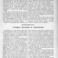 2530 - Page 2485 - Partie scientifique. Travaux originaux. Introduction à la vie de médecin de campagne, Docteur Jean Camescasse. De la morphine et de l'art de s’en servir (suite) / L’hypérémie provoquée en thérapeutique [Dr H. Tissier]