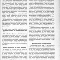 2536 - Page 2491 - Partie scientifique. L'actualité scientifique. La presse. Spirochétose ictérigène [(Journal des Praticiens, 21 janvier 1933)] / Deux cas de luxation congénitale de la hanche guéris, en moins de deux mois, par simple traitement médical [(L’Imprimerie française, juin 1933)] / Ruptures traumatiques de l’urètre postérieur [(Journal de Chirurgie belge, février 1933)] / Les troubles vestibulaires au cours des tumeurs endocraniennes [(Toulouse Médical, 15 janvier 1933)] / Affections cutanées et système dentaire [(La Presse Médicale, 1er février 1933)]