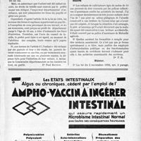 2556 - Page XLVII-2511 - A travers l’officiel. Les enfants naturels et leurs droits d’héritage. Age minimum requis pour pouvoir exercer la pharmacie / Correspondance. Accidents du travail. 1° Enfant victime d’un accident agricole. Honoraires ; 2° Médecin assermenté