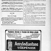 2566 - Page VII-2523 - Dernières nouvelles. Nécrologie. [Docteur Maurice Cazin] / Congrès médicaux, eu octobre, à Paris