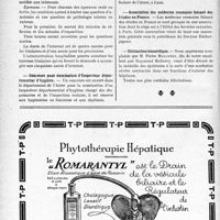2569 - Page 2526-X - Dernières nouvelles. Hospices civils de Rouen / Concours pour nomination d’inspecteur départemental d’hygiène / Association des médecins roumains faisant des études en France / Distinction honorifique