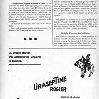 2627 - Page 2586-X - Dernières nouvelles. Aesculape / Inspection d’hygiène de Saône-et-Loire / A travers l’officiel. Arrêtés portant nomination de médecins chefs d’Asiles publics d’aliénés / Médaille d’honneur des épidémies
