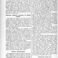 2657 - Page 2616 - Partie professionnelle, Hygiène, Assistance, Mutualité, Intérêts corporatifs, Variétés. Travaux originaux. Chronique. Un docteur en médecine diplômé d’une faculté étrangère, peut-il exercer en France soit comme interne d'un hôpital, soit comme remplaçant ? [Dr Paul Boudin]