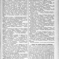 2724 - Page 2683 - Partie professionnelle, Hygiène, Assistance, Mutualité, Intérêts corporatifs, Variétés. Faculté de médecine de Paris. Enseignement et actes de la Faculté