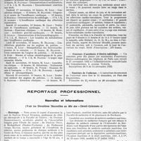 2726 - Page 2685 - Partie professionnelle, Hygiène, Assistance, Mutualité, Intérêts corporatifs, Variétés. Hôpitaux de l’assistance publique de Paris. Enseignement, concours, avis divers / Reportage professionnel. Nouvelles et Informations. Nécrologie [Docteurs Ernest Rummer, Herrenschmidt, Ozun, Professeur Georges Hayem] / Médecine coloniale