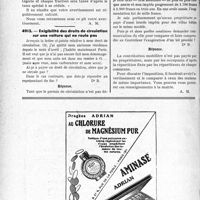 2739 - Page 2698-LVIII - Correspondance. Fiscalité. Bases de l’imposition en cas de cumul d’un traitement avec des bénéfices non commerciaux / Exigibilité des droits de circulation sur une voiture qui ne roule pas / Répartition de la contribution mobilière