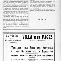 2750 - Page XIII-2709 - A travers l’officiel. Responsabilité professionnelle et injections de sérum antitétanique. Marche à suivre conseillée par le Syndicat de Cannes