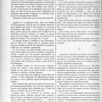 2775 - Page 2734 - Partie professionnelle, Hygiène, Assistance, Mutualité, Intérêts corporatifs, Variétés. Travaux originaux. Médecine d'administration. Visa du certificat du médecin traitant par le médecin assermenté [Dr Paul Boudin]