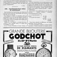 2790 - Page XLIX-2749 - Correspondance. Fiscalité. Exemption d’impôts sur les constructions neuves / Amortissement d’une voiture de remplacement
