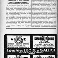 2793 - Page 2752-LII - Correspondance. Baux et locations. Réparations locatives / Honoraires de droit commun. Honoraires médicaux. Droit d’appréciations des tribunaux
