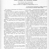 2813 - Page 2772 - Partie scientifique. Travaux originaux. Introduction a la vie de médecin de campagne, huitième lettre. De l'emploi du bioxyde de manganèse comme catalyseur des médications toniques, par le Docteur Jean Camescasse