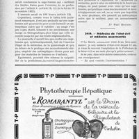 2857 - Page 2816-LX - Correspondance. Quels sont les antiseptiques que peuvent prescrire les sages-femmes? / Médecins de l’état-civil et médecins assermentés