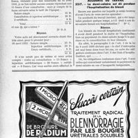 2863 - Page 2822-LXVI - Correspondance. Application du tarif des accidents du travail. En comptant deux petites interventions distinctes on ne pratique pas le cumul interdit par l’article 13 / Accidents du travail. Le demi-salaire est dû pendant l'hospitalisation du blessé