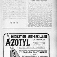 2874 - Page XIII-2883 - A travers l’officiel. Liste des médecins qui donnent gratuitement des soins à la gendarmerie, auxquels le ministre de la Guerre a conféré, par décision du 21 septembre 1933, des récompenses honorifiques / Service de santé