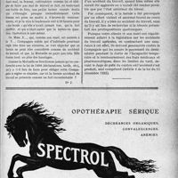 2922 - Page LVII-2881 - Correspondance. Accidents du travail. Le blessé ne peut être contraint à se faire soigner à l’hôpital / État antérieur