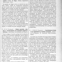 2964 - Page 2923 - Partie scientifique. L’actualité scientifique. Les Thèses. Quelques faits cliniques sur la maladie osseuse de Paget, par Dr E. Brun (Nîmes, Imprimerie Notre-Dame, 1933) / Études nouvelles, cliniques et thérapeutiques de la paralysie faciale périphérique, par Dr E. Tuchmann (Les Presses Universitaires de France) / Contribution à l’étude et au traitement de l’urétrite chronique, par Dr M. -G. Parrique (Librairie Le François, Paris)