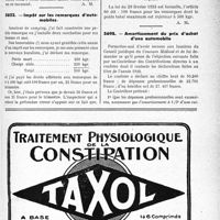 2984 - Page LI-2943 - Correspondance. Fiscalité. Rehaussement des déclarations de revenus / Impôt sur les remorques d’automobiles / Amortissement du prix d’achat d’une automobile