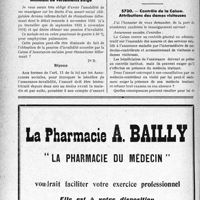 2987 - Page 2946-LIV - Correspondance. Assurances sociales. Assuré incorporé. Maladie non imputable au service / Assurance-invalidité. Minimum de versements exigé / Contrôle de la Caisse. Attributions des dames visiteuses