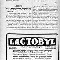 2989 - Page 2948-LVI - Correspondance. Assurances sociales. Accouchements pratiqués par les sages-femmes / Accidents. Recouvrement d’honoraires pour soins donnés à un blessé sur la demande d’un tiers
