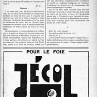 3044 - Page LI-3003 - Correspondance. Accidents du travail. 1° Révision ; 2° Allocations supplémentaires