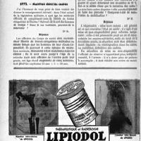 3111 - Page 3070-LVIII - Correspondance. Questions médico-militaires. Situation d’une veuve de guerre remariée, puis veuve à nouveau / Maintien dans les cadres / Mise en disponibilité d'un officier de réserve