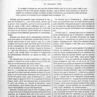 3155 - Page 3114 - Partie Professionnelle, Hygiène, Assistance, Mutualité, Intérêts corporatifs, Variétés. Travaux Originaux. Accidents du travail. Résultats d’une analyse révélés par le médecin traitant au chef d’entreprise. Cour d’appel de Douai (1re Chambre), 19 décembre 1932 [Dr Paul Boudin]