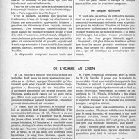 3163 - Page 3122 - Partie Professionnelle, Hygiène, Assistance, Mutualité, Intérêts corporatifs, Variétés. Travaux Originaux. La médecine en Russie soviétique. De l’homme au chien [Ph. Dally]