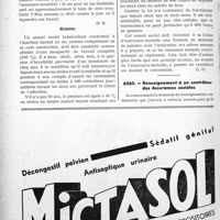 3173 - Page 3132-LX - Correspondance. Assurances sociales. Droit à l’assurance-invalidité / Renseignement à un contrôleur des Assurances sociales