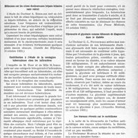 3210 - Page 3169 - Partie Scientifique. L'Actualité Scientifique. La Presse. Réflexions sur les crises douloureuses hépato-biliaires sans calcul [(Gazette des Hôpitaux, 18 octobre 1933)] / Contribution à l’étude de la contagion tuberculeuse chez les infirmières [(La Presse Médicale, 18 octobre 1933)] / Glycosurie et glycémie comme éléments de diagnostic dans le diabète [(Bruxelles Médical, 15 octobre 1933)] / Les travaux récents sur le rachitisme [(Les Sciences Médicales, 15 octobre 1933)]