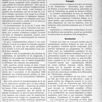 3218 - Page 3177 - Partie Professionnelle, Hygiène, Assistance, Mutualité, Intérêts corporatifs, Variétés. Travaux Originaux. Le mouvement syndicaliste en l’année 1932-33. Application pratique des lois sociales / L’exercice de la médecine aux médecins français [Dr Paul Boudin]