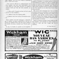 3239 - Page 3198-X - A travers l’officiel. Assurances sociales. Malade en déplacement. Contrôle médical