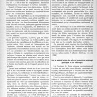 3263 - Page 3222 - Partie Scientifique. L’Actualité Scientifique. La Presse. L’électricité atmosphérique, son rôle en biologie et en physiologie humaines ; applications à la thérapeutique [(Paris Médical, 15 avril 1933)] / Sur le mode d’action des sels de bismuth en pathologie gastrique et en chirurgie [(La Presse Médicale, 1er avril 1933)]