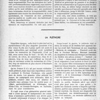 3277 - Page 3236 - Partie Professionnelle, Hygiène, Assistance, Mutualité, Intérêts corporatifs, Variétés. Travaux Originaux. Ligue médicale de défense professionnelle. Sou médical. Rapport du Secrétaire général. Responsabilité professionnelle / La pléthore [G. Lavalée]