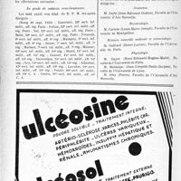 3307 - Page 3266-X - A travers l’officiel. Service de santé militaire / Enseignement de la médecine