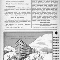 3375 - Page 3334-X - A travers l’officiel. Enseignement de la médecine / Médaille d’honneur de l’Assistance publique / Service de santé militaire / Sanatoriums publics