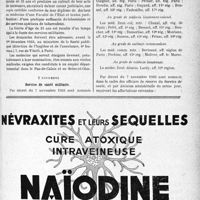 3376 - Page XI-3335 - A travers l’officiel. Sanatoriums publics / Service de santé militaire