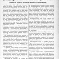 3380 - Page 3339 - Propos du Jour. Les Noces d’argent de J. Noir. — Les limites de la Responsabilité médicale. Allocution du Docteur G. Duchesne au dîner du « Concours Médical »