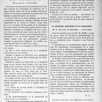 3406 - Page 3365 - Partie Scientifique. L'Actualité Scientifique. Les Sociétés Savantes. Paris. Académie de médecine. Vaccine et variole depuis trente ans, 17-10-1933 / Le mécanisme anatomique de la menstruation, 17-10-1933 / Société médicale des hôpitaux de Paris. Spirochétose ictéro-hémorragique ; bacillémie concomitante à paratyphique B, 20-10-1933