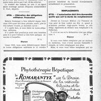3438 - Page LXIX-3397 - Correspondance. Questions médico-militaires. Période d’instruction obligatoire / Libération des obligations militaires. Promotion / Remplacements. L’autorisation doit être demandée quelle que soit la durée du remplacement