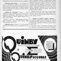 3446 - Page IX-3405 - Dernières Nouvelles. Société amicale des médecins alsaciens / La médaille du Docteur Monthus / Internat de Saint-Lazare / Hôpitaux de Strasbourg / Hôpitaux de Lyon / Examen de médecin sanitaire maritime