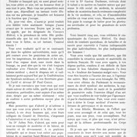 3452 - Page 3411 - Propos du Jour. Un aspect de la Réforme des Études médicales. Discours prononcé par le Professeur G. Roussy, au banquet du « Concours Médical »