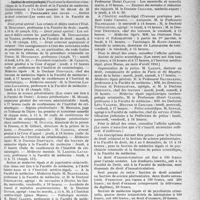 3494 - Page 3453 - Partie Professionnelle, Hygiène, Assistance, Mutualité, Intérêts corporatifs, Variétés. Faculté de médecine de Paris. Enseignement et actes de la Faculté