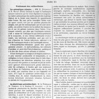 3539 - Page 3498 - Partie scientifique. L’actualité scientifique. Les Congrès. Premier congrès français de thérapeutique, (Suite). Traitement des colibacilloses